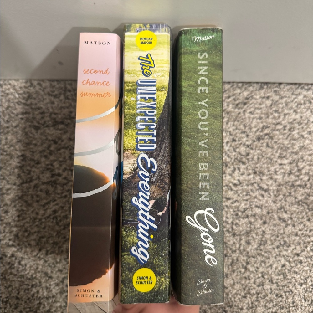 Morgan Matson 3 book collection